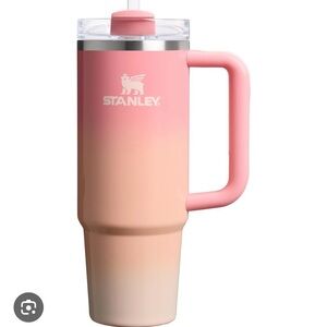 Stanley Pink Sunset Tumbler with Handle
